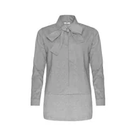 Bluzki damskie - Eco by Naty Damska bluzka ciążowa szara M Dress, szary, L - miniaturka - grafika 1