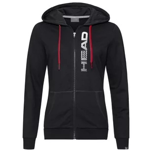 Bluza Damska Head Club Greta Hoodie Fz Black/White - Bluzy damskie - miniaturka - grafika 1