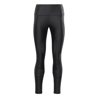 Legginsy - Reebok Damskie legginsy S do jogi Scribble Hr Tight, czarny, S - grafika 1