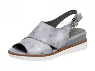 Szare sandały damskie Jezzi 1838-10 - Sandały damskie - miniaturka - grafika 1