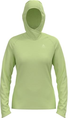 Odlo Koszulka do biegania damska z długim rękawem Essential Thermal I Sport Top I koszulka sportowa I Midlayer I koszulka fitness