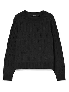 Vero Moda Sweter w kolorze czarnym - Swetry damskie - miniaturka - grafika 1