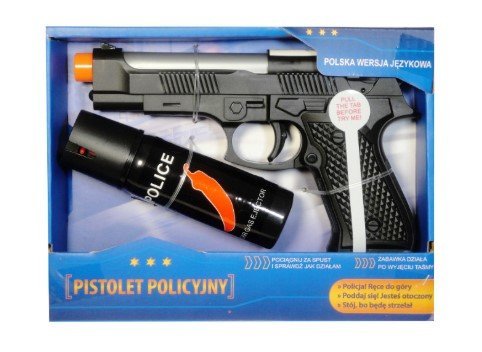 Pistolet policyjny z polskim głosem