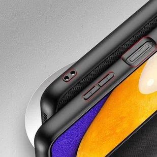 Dux Ducis Fino etui pokrowiec pokryty nylonowym materiałem Samsung Galaxy A03s czarny - Etui i futerały do telefonów - miniaturka - grafika 7