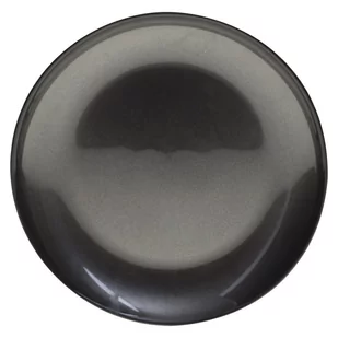 Secret de Gourmet Talerz deserowy ANIA BLACK szkło 21 cm kolor czarny 154372A - Talerze - miniaturka - grafika 1