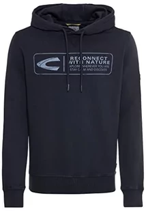 Camel Active Bluza Męska, Niebieski (Night Blue), S - Bluzy męskie - miniaturka - grafika 1