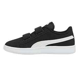 PUMA Unisex Baby Smash V2 Buck V Inf Sneakersy, Puma Black P, 33 EU - Sneakersy damskie - miniaturka - grafika 1
