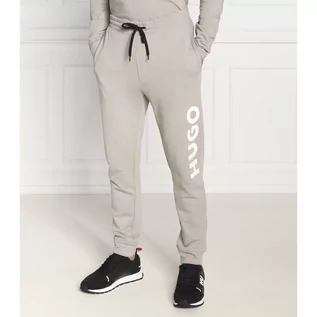 Dresy męskie - HUGO Spodnie dresowe Dutschi | Regular Fit - grafika 1