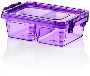 Chomik Pojemnik plastikowy prostokątny 500ml MULTIBOX różowy - Pojemniki kuchenne - miniaturka - grafika 1