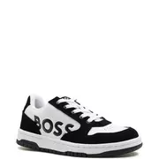 Buty dla chłopców - BOSS Kidswear Skórzane sneakersy - miniaturka - grafika 1