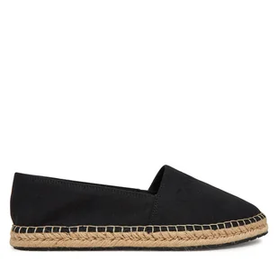 Espadryle Calvin Klein Espadrille - He HW0HW02384 Czarny - Espadryle damskie - miniaturka - grafika 1