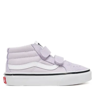 Sneakersy Vans Sk8-Mid Reissue V VN000CZ7EMY1 Fioletowy - Buty dla dziewczynek - miniaturka - grafika 1