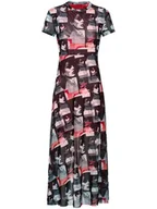 Sukienki - Hugo Sukienka codzienna Nimana 50429997 Kolorowy Regular Fit - miniaturka - grafika 1