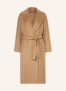 Maxmara Studio Płaszcz Wełniany Cles braun - Płaszcze damskie - miniaturka - grafika 1