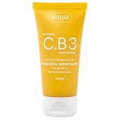 Maseczki do twarzy - Ziaja Witamina C.B3 Niacynamid Naturalnie Nawilżamy, maseczka-serum glow, 50 ml - miniaturka - grafika 1