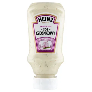 Heinz Greek Style Sos czosnkowy 230 g - Sosy w słoikach - miniaturka - grafika 1