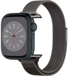 Spigen Pasek Metal Fit do Apple Watch 41/40/38 mm, grafitowy - Akcesoria do smartwatchy - miniaturka - grafika 1
