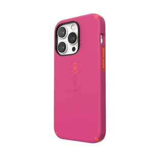 Speck CandyShell Pro - Etui iPhone 14 Pro z powłoką MICROBAN (Digital Pink / Energy Red) - Etui i futerały do telefonów - miniaturka - grafika 1