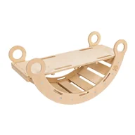 Łóżeczka i kojce - Medium Dream Rocker Naturalne Drewno & Zjeżdżalnia - miniaturka - grafika 1