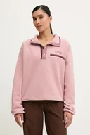 Bluzy damskie - Columbia bluza sportowa Helvetia kolor różowy gładka 2092231 - miniaturka - grafika 1