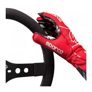 Rękawice rajdowe Sparco ARROW EVO RG-7 White (homologacja FIA) - Odzież do sportów motorowych - miniaturka - grafika 2