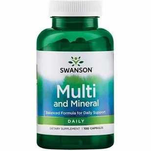 Multi and Mineral (100 kaps.) - Suplementy diety - miniaturka - grafika 1