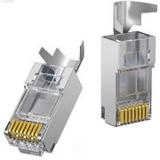 Kable miedziane - UGREEN Wtyczka RJ45 UGREEN NW193, Ethernet, 8P/8C, Cat.7, FTP (10szt.) - miniaturka - grafika 1