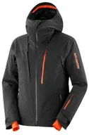 Kurtki i kamizelki sportowe damskie - Kurtka Salomon Infinit Deep Black - miniaturka - grafika 1