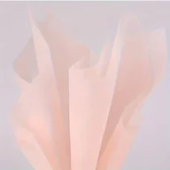 Rękodzieło - TEMU 50 Sztuk Wyciągany do Pakowania w Kolorze Mlecznobiałym z Kwiatowym Motywem dla Kwiaciarni, Wodoodporny Podkład na Bukiecie, Artystyczny do - miniaturka - grafika 1