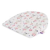 Kołdry i poduszki dla dzieci - Badum, Poduszka klin do wózka gondoli bawełna Balerinki - miniaturka - grafika 1