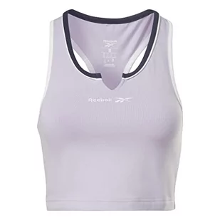 Reebok Damski biustonosz sportowy, fioletowy Oasis, L - Biustonosze - miniaturka - grafika 1