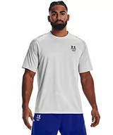 Koszulki męskie - Under Armour Koszulka męska z nadrukiem pancernym - miniaturka - grafika 1