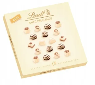Lindt Mini Praliny Biała Czekolada 90g - Bombonierki i czekoladki - miniaturka - grafika 1