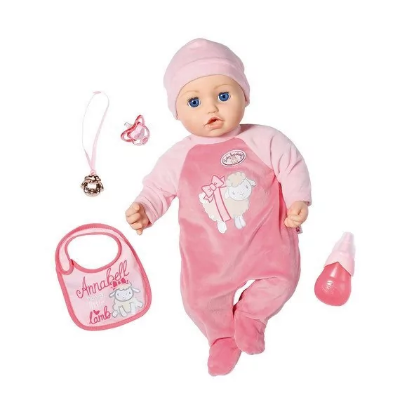 ANNABELL Baby lalka 43cm bobas 706299 0000046338