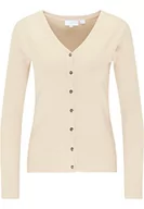 Swetry damskie - ALARY Damski kardigan 15415524-AL01, beżowy, XL/XXL, beżowy, XL-XXL - miniaturka - grafika 1