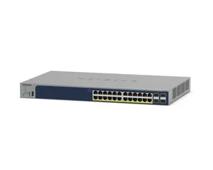 NETGEAR GS728TPP Zarządzany L2/L3/L4 Gigabit Ethernet (10/100/1000) Obsługa PoE Szary - Pozostałe akcesoria sieciowe - miniaturka - grafika 1
