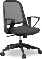 Fotele i krzesła biurowe - Krzesło biurowe SENSE7 Sopty Czarne - miniaturka - grafika 1