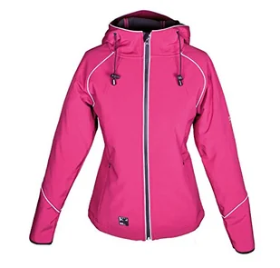 Deproc Active damska kurtka softshell Silver Peak różowy purpurowy 34 - Kurtki damskie - miniaturka - grafika 1