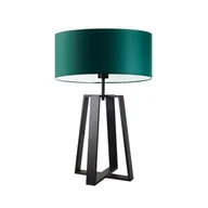 Lampy stojące - Lampa stołowa do salonu THOR butelkowa zieleń - miniaturka - grafika 1