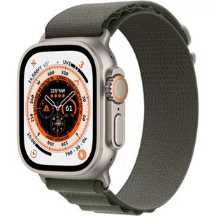 Apple Watch Ultra GPS + Cellular 49mm Tytan Alpine L MQFP3WB/A Zielony - Smartwatch - miniaturka - grafika 1