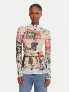 Desigual Bluzka Montreal 25WWJF39 Kolorowy Regular Fit - Bluzki damskie - miniaturka - grafika 1