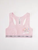 Majtki dla dzieci - Top dziewczęcy z bawełny jersey - LA/MA - miniaturka - grafika 1