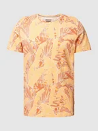 Koszulki męskie - T-shirt z okrągłym dekoltem model ‘FLORAL’ - miniaturka - grafika 1