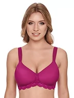 Biustonosze - Susa Damski biustonosz Latina, róża czerwona, 70E - miniaturka - grafika 1