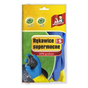 JAN NIEZBĘDNY Rękawiczki lateksowe JAN NIEZBĘDNY 8571005707 - Rękawiczki jednorazowe - miniaturka - grafika 1