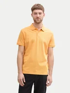 Koszulki męskie - Tom Tailor Polo 1031006 Pomarańczowy Regular Fit - miniaturka - grafika 1
