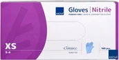 Rękawiczki jednorazowe - Rękawice Nitrylowe Bezpudrowe Abena Xs 100 szt Blue - miniaturka - grafika 1