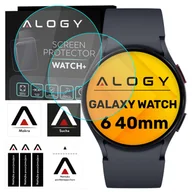 Akcesoria do smartwatchy - 2x Szkło Hartowane do Samsung Galaxy Watch 6 40mm ochronne na smartwatch Alogy Screen Protector Watch+ - miniaturka - grafika 1