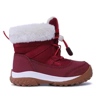 Buty dla dziewczynek - Kozaki Reima Samooja 5400035A Bordowy - miniaturka - grafika 1