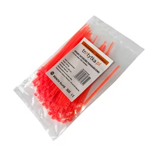 Opaski zaciskowe Tretytka UV 2,5 x 100 mm, pomarańczowy - Inne mocowania - miniaturka - grafika 1